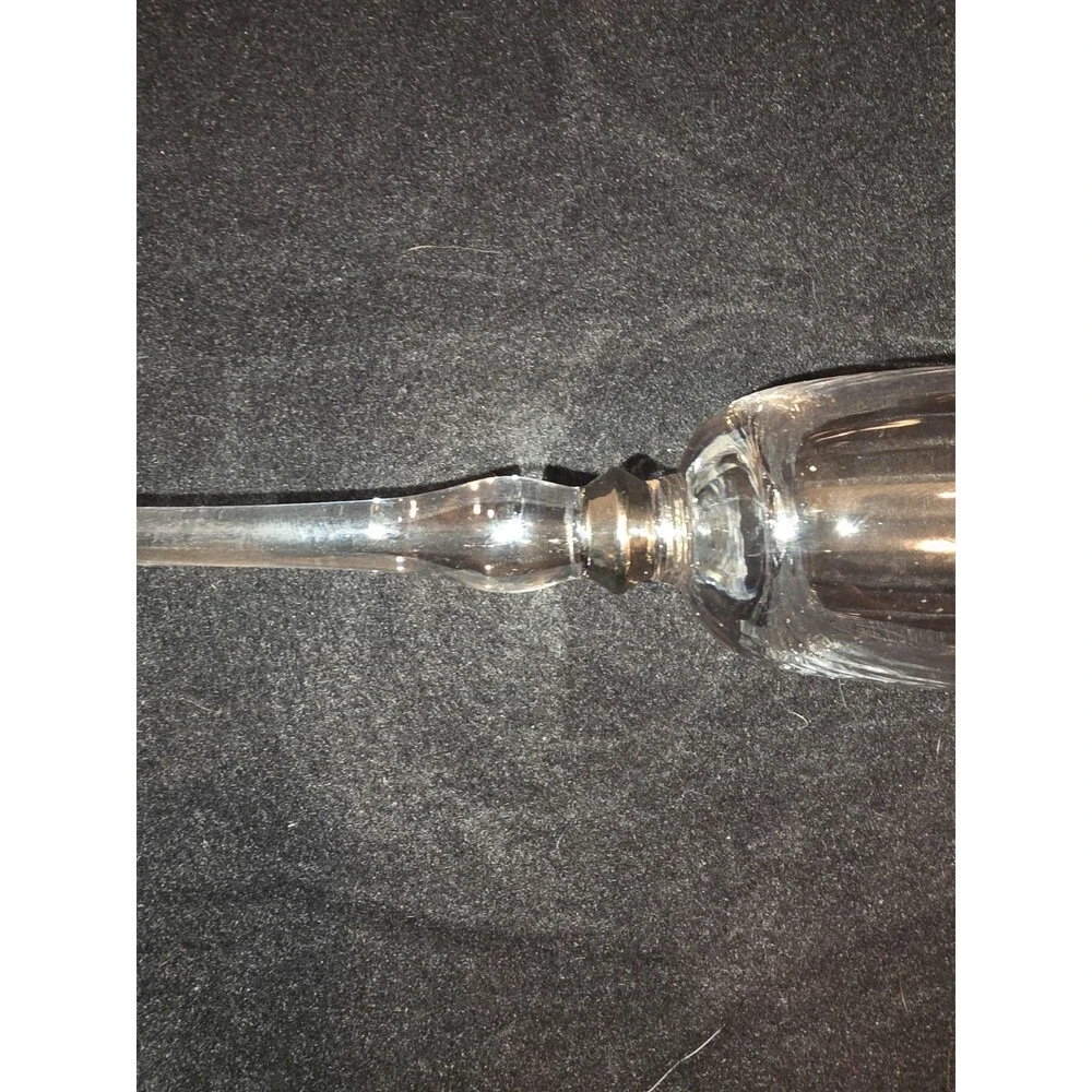 Set Of 2‎ Block Crystal Platinum Ball/Optic  Champagne Flute